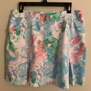 ADIDAS golf skort Size L  pink undershorts